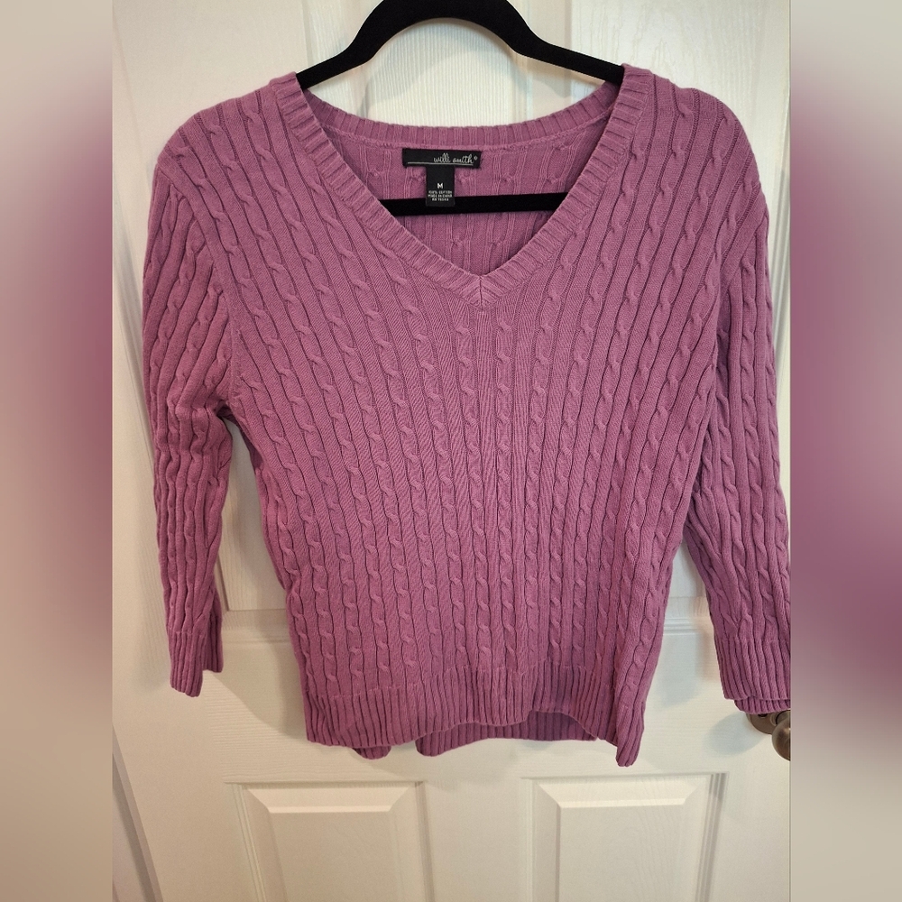 Willi Smith Cable Sweater
